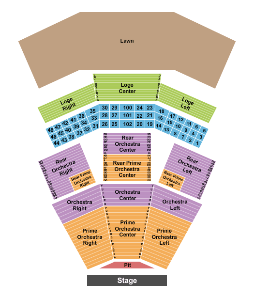 Wolf Trap National Park for the Performing Arts Pepe Aguilar Seating Chart